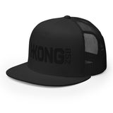 HKONG 852 (Tone on Tone WHT & BLCK) | Trucker Cap