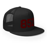 852 Block Color Pop Maroon | Trucker Cap