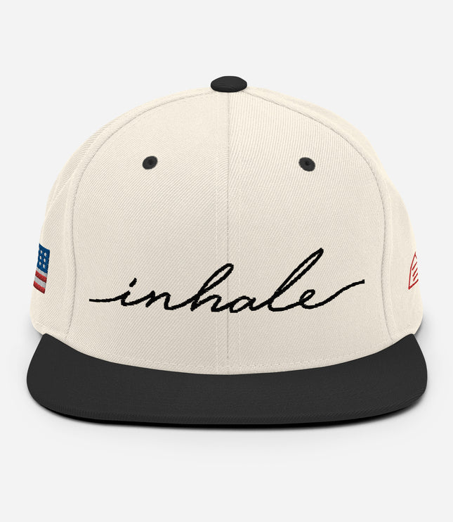 Inhale | Snapback Hat