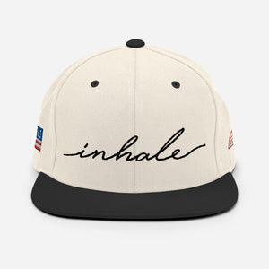 Inhale | Snapback Hat