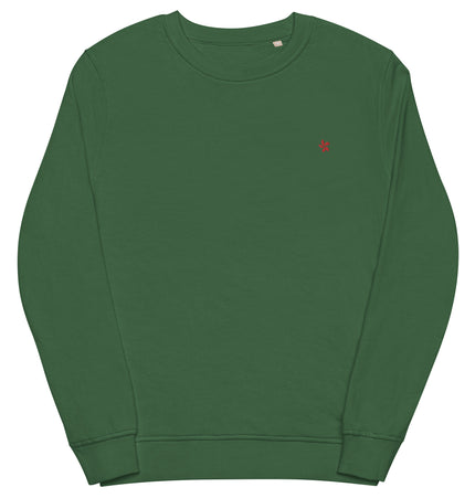 Bauhinia 852 | Unisex organic terry knit sweatshirt (medium weight)