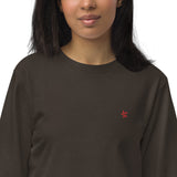 Bauhinia 852 | Unisex organic terry knit sweatshirt (medium weight)