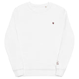 Bauhinia Script Eight Five Two | Unisex organic terry knit sweatshirt (medium weight)