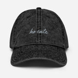 Ho Cute | Vintage Cotton Twill Cap