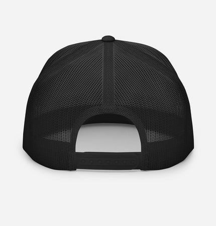 852 Junk Skyline Black | Flat Brim Trucker Cap
