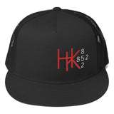 H + K Stack Side Adjusted | Flat Brim Trucker Cap