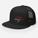 Living852 Logo Lockup | Trucker Cap