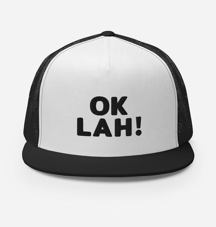 Ok Lah! Bubble Text | Trucker Cap