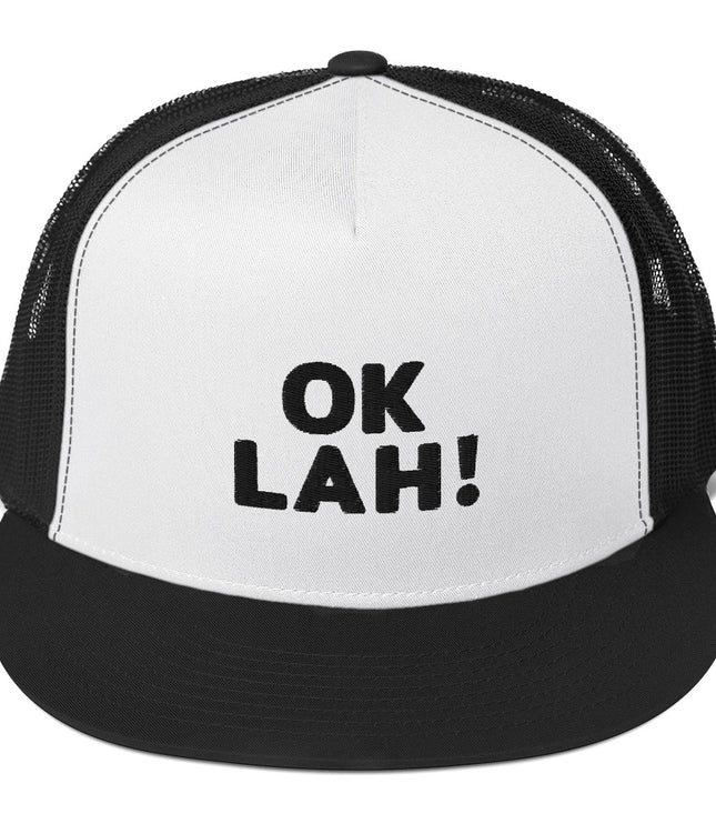 Ok Lah! Bubble Text | Trucker Cap