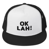 Ok Lah! Bubble Text | Trucker Cap