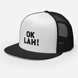 Ok Lah! Bubble Text | Trucker Cap