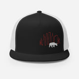 852 Buffalo Skyline | Flat Brim Trucker Cap