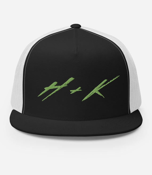H+ K Retro Letter | Trucker Cap