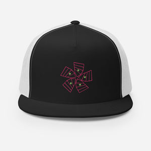 Junk Sail Bauhinia (PNK/GRN) | Trucker Cap