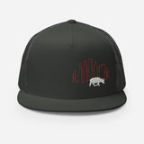 852 Buffalo Skyline | Flat Brim Trucker Cap