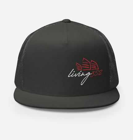 Living852 Logo Lockup | Trucker Cap