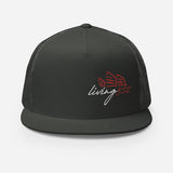 Living852 Logo Lockup | Trucker Cap