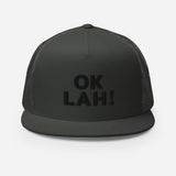 Ok Lah! Bubble Text (Tone on Tone) | Trucker Cap