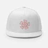 Junk Sail Bauhinia | Flat Brim Trucker Cap