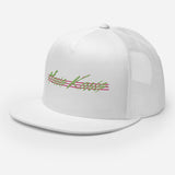 Hong Kong Throwback (GRN/PNK Thread) | Trucker Cap