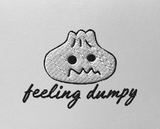 Feeling Dumpy Dumpling | Womens Crop Hoodie Sweatshirt