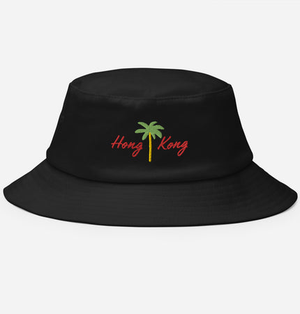 Hong Kong Palm | Old School Bucket Hat