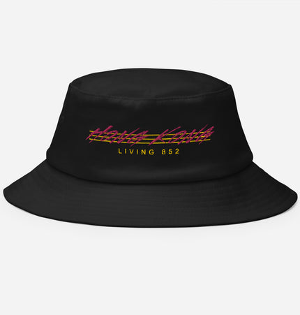 Hong Kong Living 852 (PNK/YLW Thread) | Old School Bucket Hat