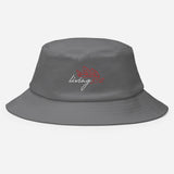 Living852 Logo Lockup | Old School Bucket Hat