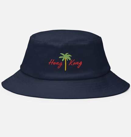 Hong Kong Palm | Old School Bucket Hat