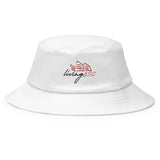 Living852 Logo Lockup | Old School Bucket Hat