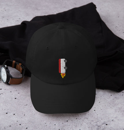 Red Top Rocket Mini Bus | Dad hat