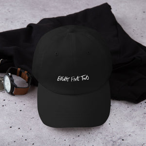 Eight Five Two Scrawl | Dad hat