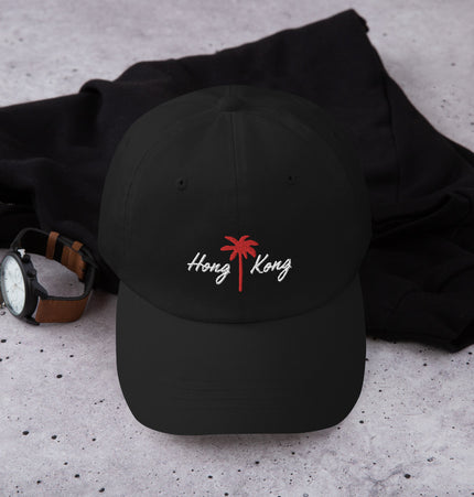 Hong Kong Palm (RED/WHITE Thread) | Dad hat