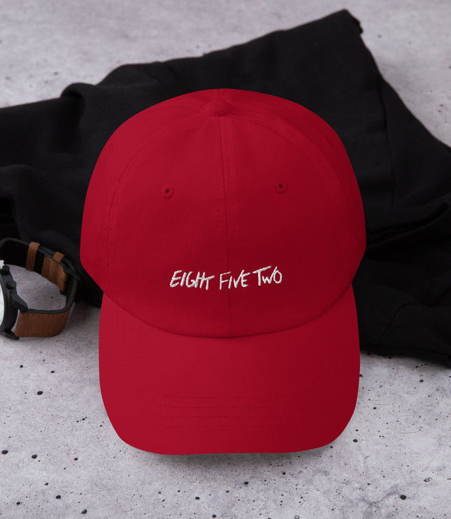 Eight Five Two Scrawl | Dad hat