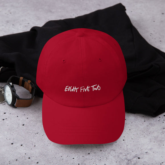 Eight Five Two Scrawl | Dad hat
