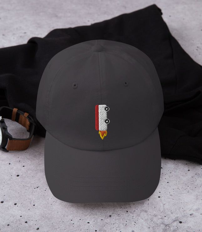 Red Top Rocket Mini Bus | Dad hat