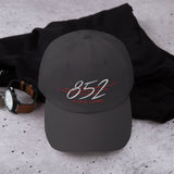 852 Island Living Retro Cool (WHITE/RED Thread) | Dad hat