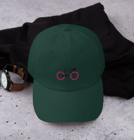 Mui Wo Bike Life Pink Wheel | Dad hat