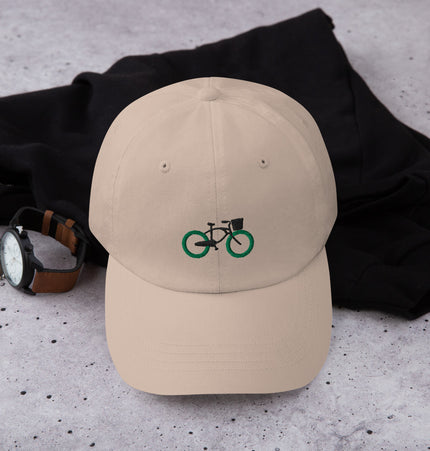 Mui Wo Bike Life Green Wheel | Dad hat