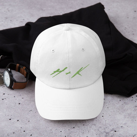 H+ K Retro Letter | Dad hat