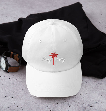 Hong Kong Palm (RED/WHITE Thread) | Dad hat