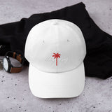 Hong Kong Palm (RED/WHITE Thread) | Dad hat