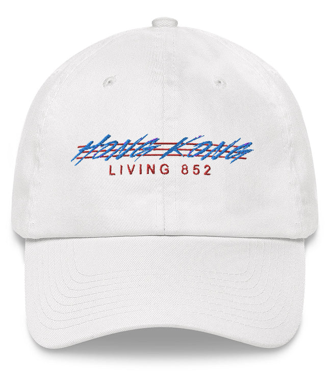 Hong Kong Living 852 (BLUE/RED Thread) | Dad hat