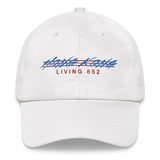 Hong Kong Living 852 (BLUE/RED Thread) | Dad hat