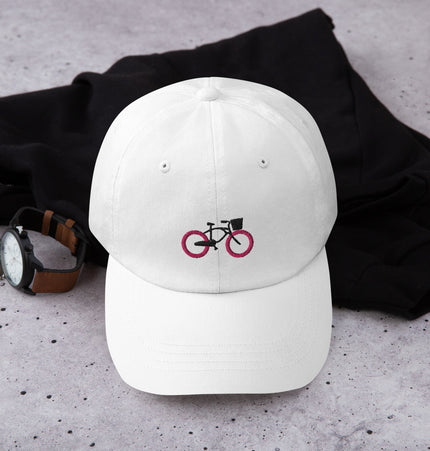 Mui Wo Bike Life Pink Wheel | Dad hat