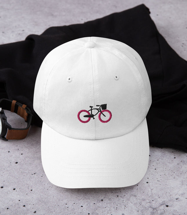 Mui Wo Bike Life Pink Wheel | Dad hat