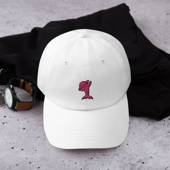 Pink Dolphin Dab | Dad hat