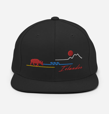 Lantau Islander | Flat Brim Snapback Hat