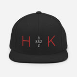 H + K Horizontal | Flat Brim Snapback Hat