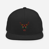 Water Buffalo Sugar Skull | Snapback Hat